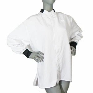 Camicetta tunica vintage JFF Uniforms Casino unisex media bianca e nera 2 disponibili - Foto 1 di 12