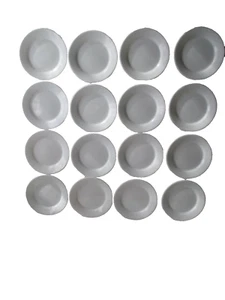 CORNING COMCOR Tableware 16 White Plates 5-1/2" New - Picture 1 of 11