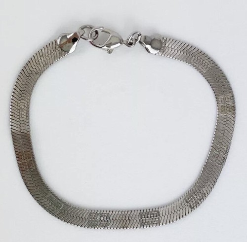 BRACCIALE FIRMA LOGO VINTAGE RETRÒ GIVENCHY ARGENTO AUTENTICO NEW YORK PARIGI