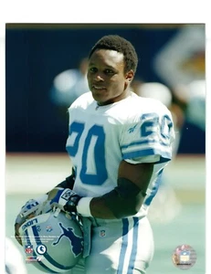 Barry Sanders - Detroit Lions Close Up 8" x 10" Photo - Picture 1 of 3