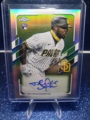 2021 Topps Chrome Update Jorge Ona Rookie Refractor Auto Autograph #CUSA-JO - Image 1 of 2