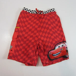 disney parks boy's swim trunks cars lightening mcqueen large - Picture 1 of 7