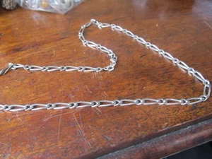 Superb Looking 925 Silver Figaro Chain 11.9 Grams - Picture 1 of 4