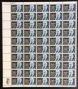 US Stamp 1965 Mint Sheet Scott #1270 Inventor Robert Fulton 5c x 50 Stamps OG - Picture 1 of 1