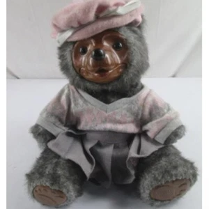 Robert Raikes Vintage Teddy Bear Spring 1989 Gray 14" 6631 - Picture 1 of 10