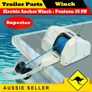 Superior Electric Anchor Winch - Pontoon 35 - Salt Water - Boat - Picture 1 of 2