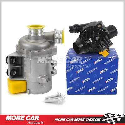 Engine Water Pump W/Thermostat for BMW 128i 325i 328i 528xi 530i X3 Z4 323i 525i — 第 1/4 张图片