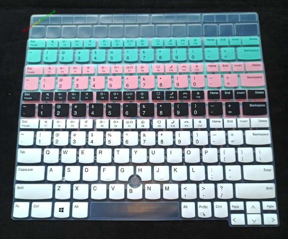 Keyboard Cover Skin Protector for Lenovo ThinkPad X1 Carbon Gen 9, X1 Yoga Gen 6 - Image 1 of 1