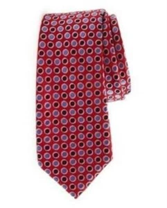 MICHAEL KORS Kids Dot Woven Silk Slim Tie 133609 - Picture 1 of 1