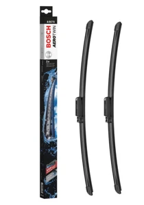 Audi A6 Front Wiper Blade Blades Set Windscreen 2004 to 2011 BOSCH AEROTWIN - Picture 1 of 10
