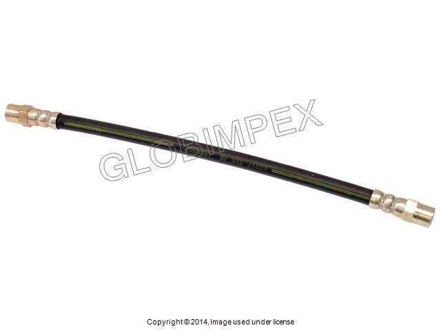 Mercedes REAR L or R Brake Hose 30.6cm 2 Female Ends (1pc.) ATE OEM + WARRANTY - Imagem 1 de 1