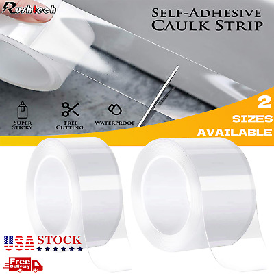 2 PVC Self Adhesive Caulk Sealing Strip Tape ...
