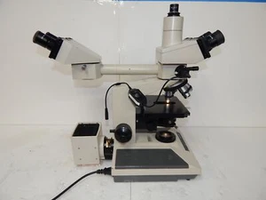 *JM* Olympus BHSP Polarizing POL Microscope BH2 -TEACHING HEAD-OBJECTIVES(FIY42) - Picture 1 of 12
