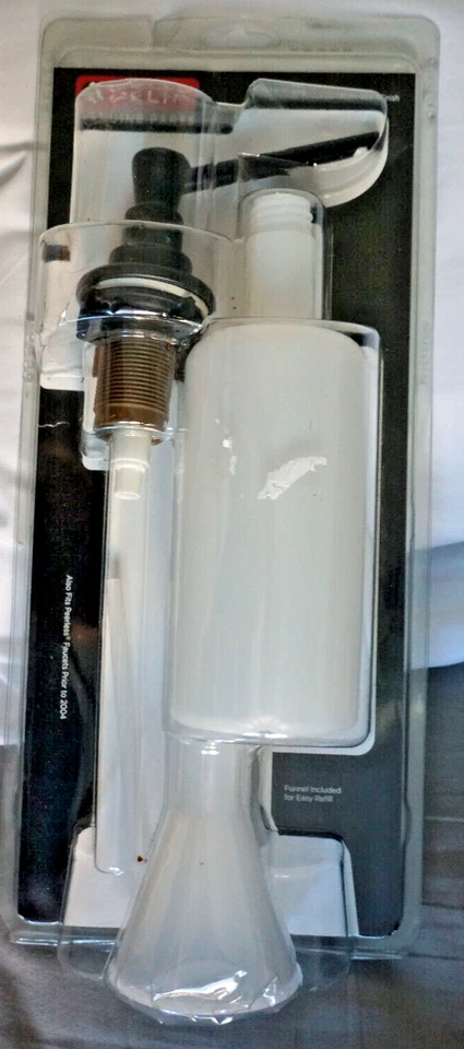 Delta RP1001BL Soap and Lotion Dispenser Matte Black