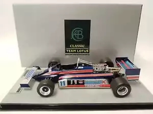 Tecnomodel Lotus 87-F1 Essex #11 Elio De Angelis Monaco GP 1981 1/18 TM18-170D - Foto 1 di 2
