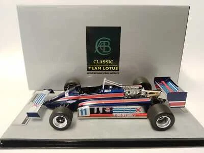 Tecnomodel Lotus 87-F1 Essex #11 Elio De Angelis Monaco GP 1981 1/18 TM18-170D - Immagine 1 di 2