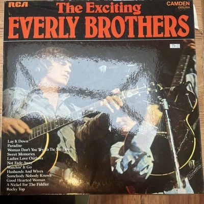 EVERLY BROTHERS THE EXCITING EVERLY BROTHERS LP 1972 UK - Image 1 of 2