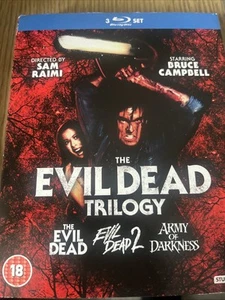 Evil Dead Trilogy Blu Ray (3 Disc Set) - Picture 1 of 4