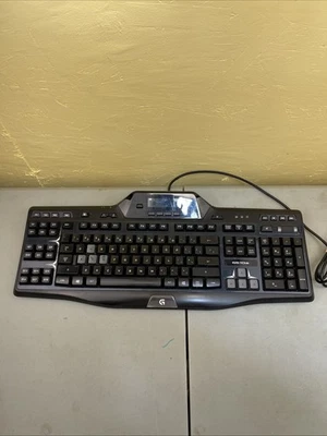 Logitech G510s Gaming Keyboard Wired USB Backlit LCD Display Macro Keys - Tested - Image 1 of 4