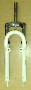 ELEMENT RACING SHOCKS 26" WHITE BICYCLE SUSPENSION FORK BIKE PARTS 490-2 - Picture 1 of 6