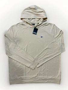 Breezy Golf Mens 2XL The Gimme Hoodie Moisture Wicking Pullover Tan NWT - Picture 1 of 6