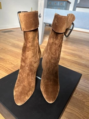 Botas YSL Joplin Talla 40, Gamuza, SIN USAR Foto 1 de 4