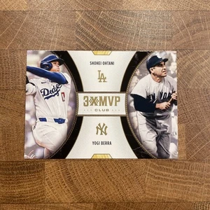 2025 Topps Welcome to the Club: 3XMVP Dual #D7 Shohei Ohtani / Yogi Berra - Picture 1 of 2