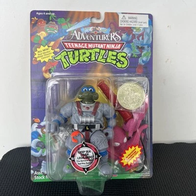 Teenage Mutant Ninja Turtles Deep Sea Diver Leonardo  Adventurers Figure TMNTs - Image 1 of 4
