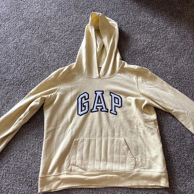 Sudadera con capucha amarilla Gap Youth talla grande Foto 1 de 3