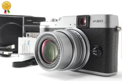 [MINT w/case] Fujifilm X20 Silver 12.0 MP Compact Digital Camera From JAPAN - Image 1 of 4