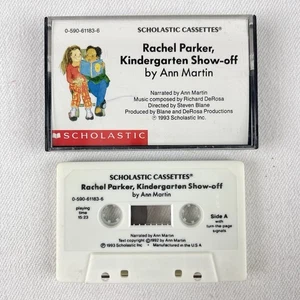 Rachel Parker Kindergarten Show-Off by Ann Martin  (Scholastic Cassette, 1993) - Picture 1 of 2