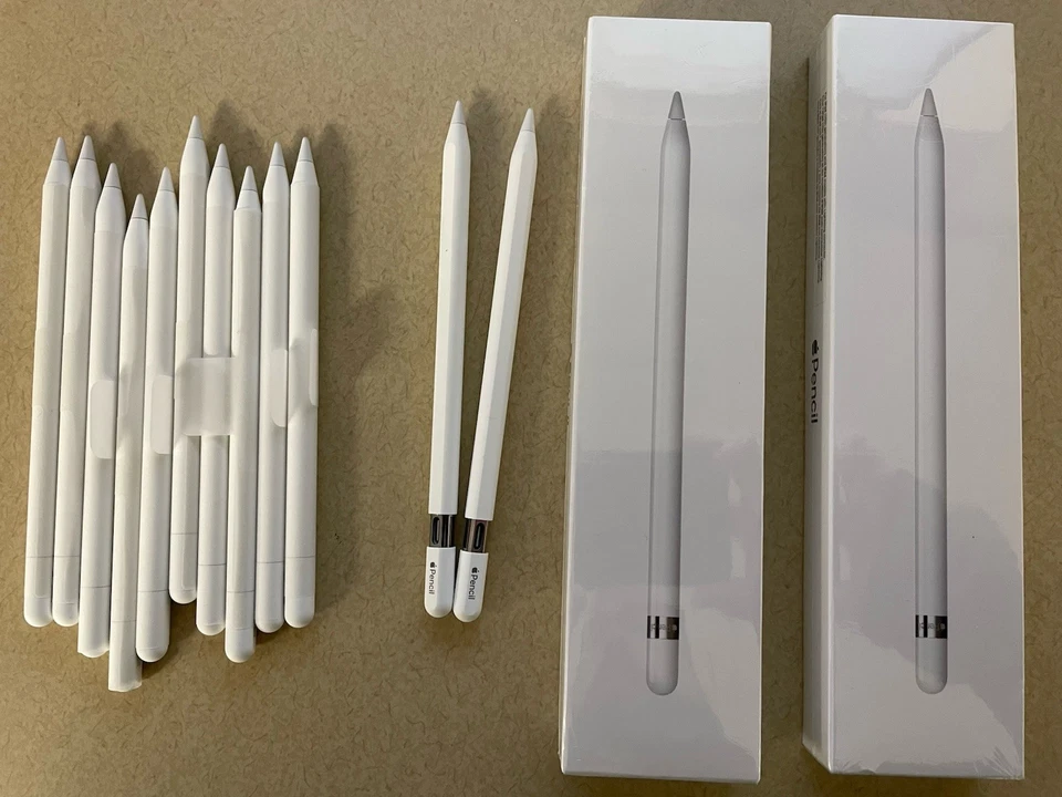Apple Pencil Lot - New And Used, Gen 1 And USB-C - Image 1 of 1