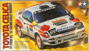 Tamiya 1/24 - Toyota Celica GT-Four RC ('92 Safari Winner) Rally Car Model Kit - Picture 1 of 11