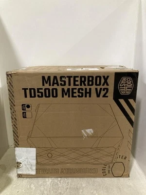 Cooler Master MasterBox TD500 Mesh V2 Mid Tower Case - Black - Image 1 of 4