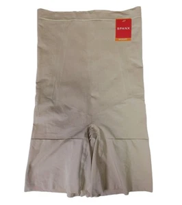 Pantalones Cortos Spanx Sculpt OnCore Cintura Alta Medio Muslo Para Mujer XL Ropa Moldeadora Desnuda - Imagen 1 de 5
