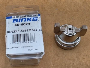 NEW Binks 46-6079 Air Nozzle Assembly 63PR - Picture 1 of 6