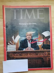 Time Magazine - Feb 27/March 6, 2017 - Trump: Nothing to See Here. - Picture 1 of 2