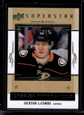 2023-24 Upper Deck #HR43 Jackson LaCombe Honor Roll - Image 1 of 2