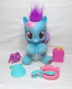 MY LITTLE PONY MON PETIT PONEY MLP PELUCHE RAINBOW DASH BABY SO SOFT PONY ACCESS - Imagen 1 de 3