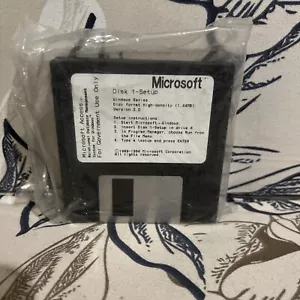 Microsoft Access For Windows Ver 2.0 Set 8 3.5” Floppy Disks - Government RARE - Picture 1 of 3