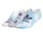 Adidas Originals Trefoil No Show 3-Pair Womens Athletic Socks Size M, Color:
