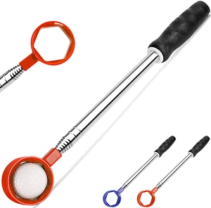 Golf Ball Retriever Telescopic, 6Ft / 9Ft Stainless Ball Retriever Tool Golf for - Picture 1 of 12