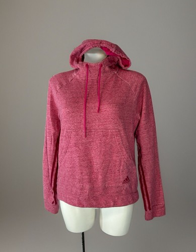 VETEMENTS Felpa con cappuccio Adidas donna junior taglia large rosa a righe abbigliamento sportivo