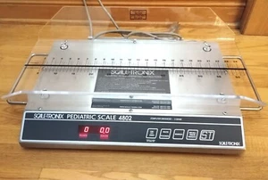 SCALE-TRONIX 4802 PEDIATRIC NEONATAL INFANT BABY SCALE 1 GRAM / ML DIAPER OPTION - Picture 1 of 7