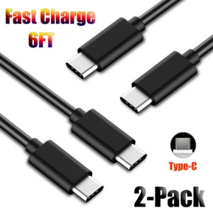 2X USB-C to USB-C Cable Type C Fast Charger For OnePlus Ace 2 11 11R 10 9 8 7 5G - Picture 1 of 17