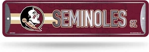 Florida State Metal Street Sign 4" X 15" - Licensed By Rico - Picture 1 of 2