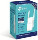 TP-Link AC1200 Mesh Wi-Fi Range Extender Dual Band Broadband UK Plug White RE315
