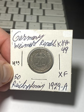 1929 A Germany 50 Reichspfennig