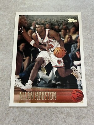 1996-97 Topps #195 Allan Houston NBA New York Knicks - Image 1 of 2