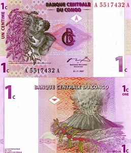 CONGO 1 CÉNTIMO 1997 - Imagen 1 de 1